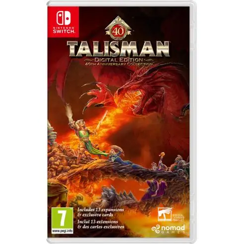 Talisman Digital Edition - 40th Anniversary Collection juego para Nintendo Switch