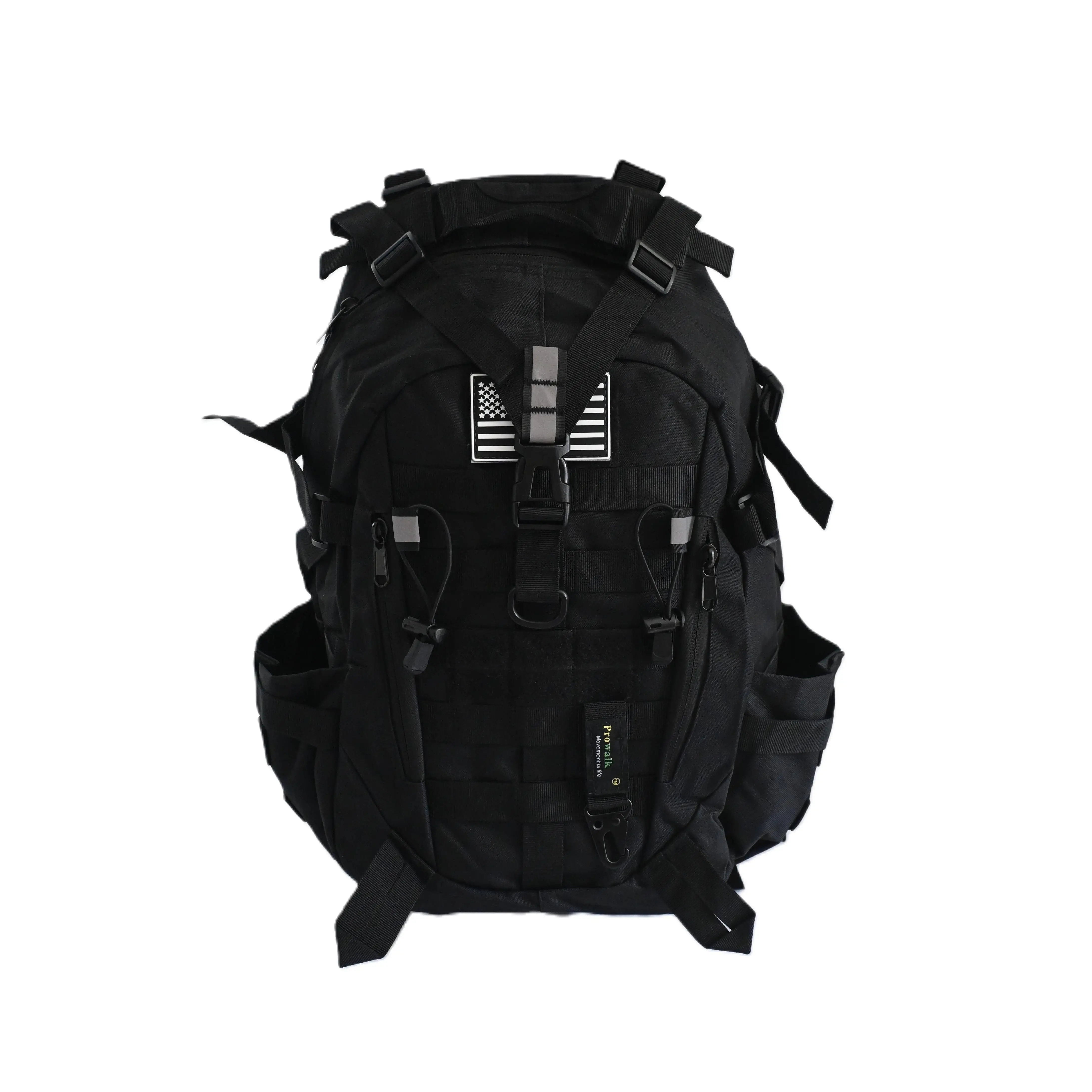 Prowalk Mochila Táctica Cruce 30 Litros – Unisex - Multifuncional, Impermeable y con Sistema Molle EDC. Ideal para Viajes y Actividades al Aire Libre como Rutas, Camping, Excursiones y Senderismo