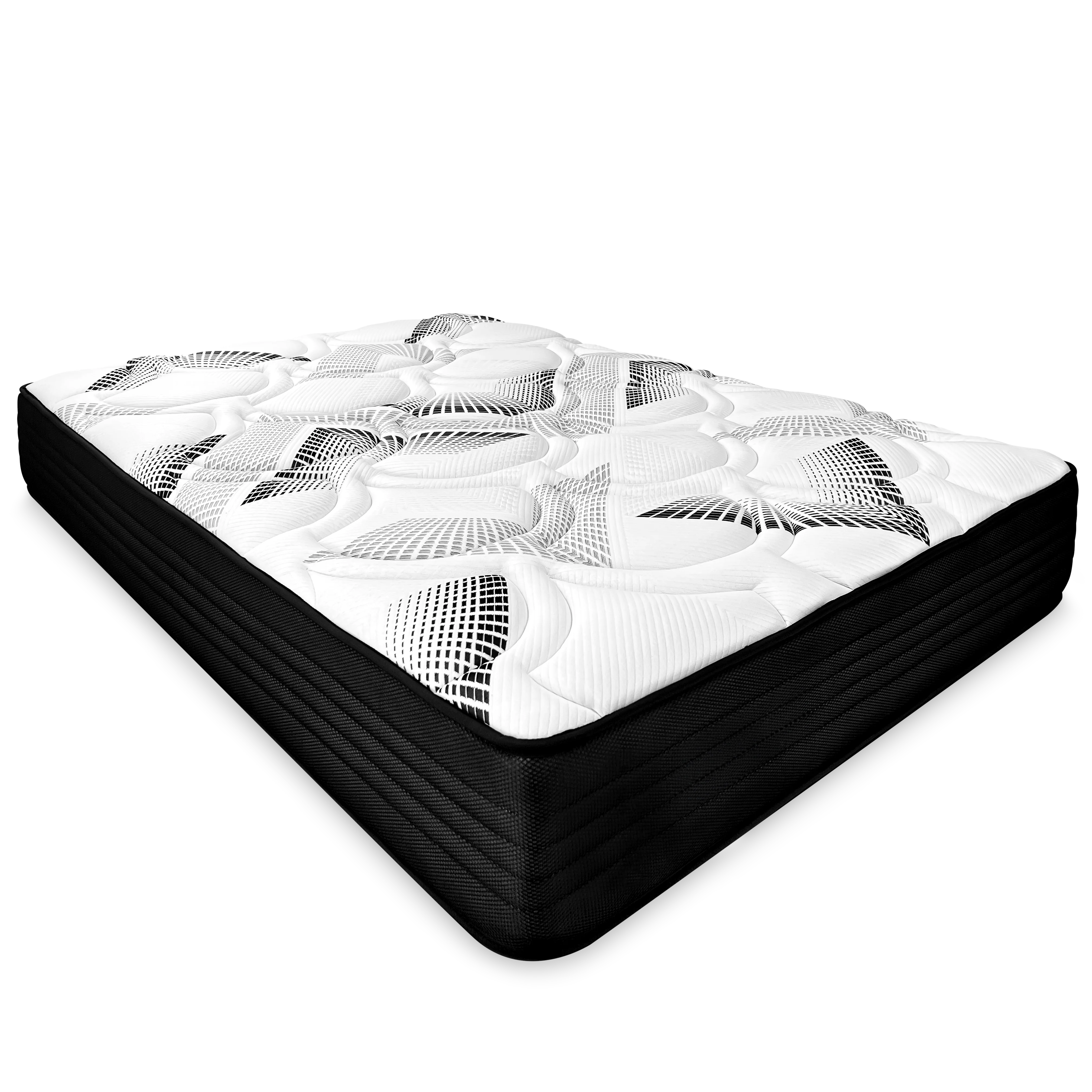 Colchón Viscoelástico con muelles ensacados Boxvisco - Calidad Alta - Altura 21cm - Relieve - Hipoalergénico - Somnia Descanso - Fabricado en España - Firmeza Media