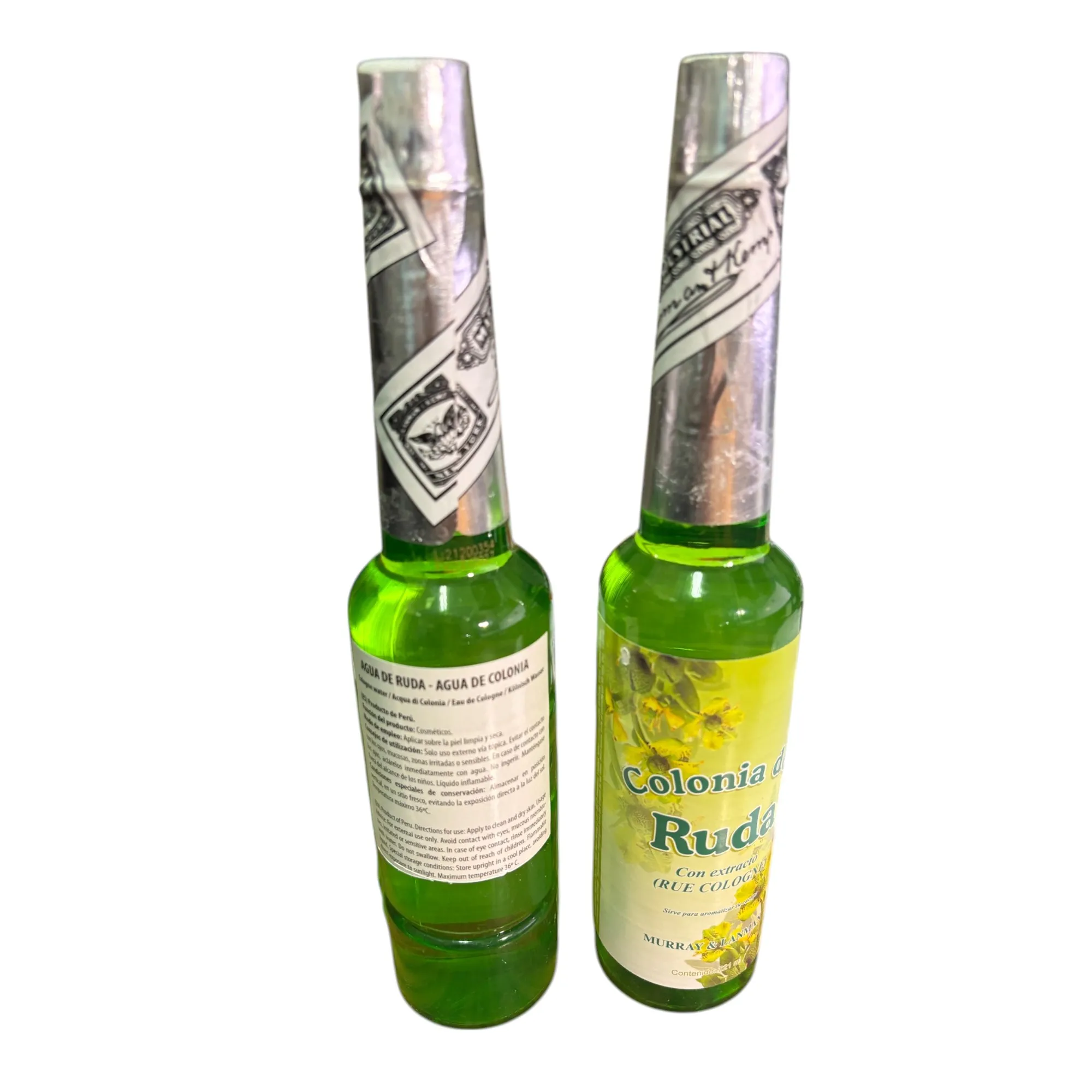Ruda water 221 ml pack 2 units 100% original peru murray & lanman made in peru
