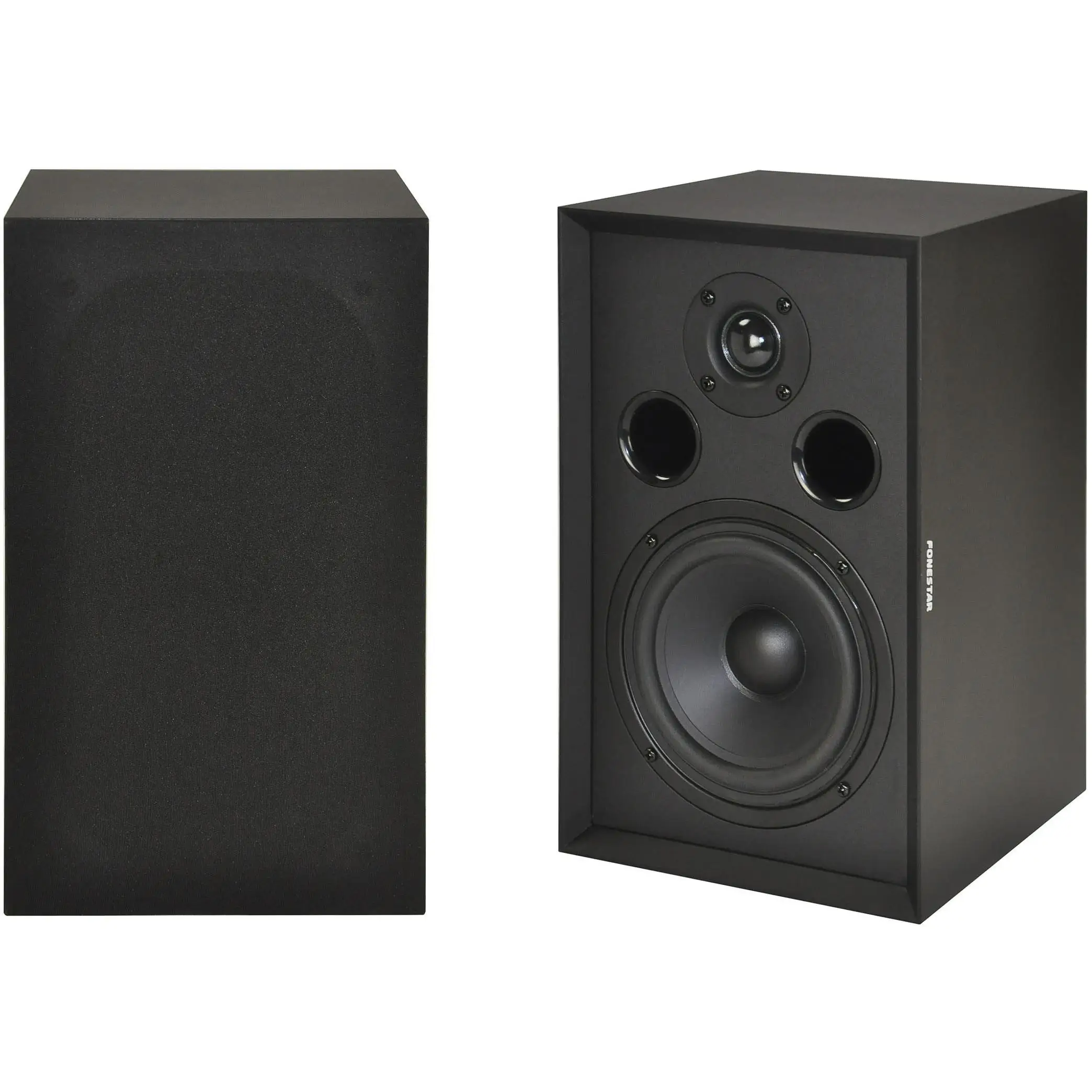 Fonestar Pareja de Altavoces Hi-Fi Compactos de Madera 90W