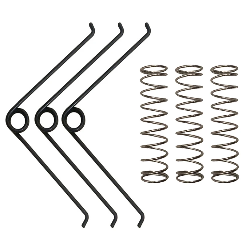 10Pcs V / Round Shape Steel Elasticity Compression Spring Gardening Springs Scissors Accessory Garden Pruning Hand Tools Parts