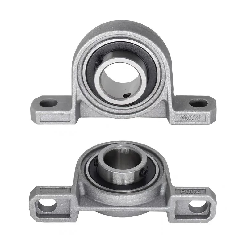 50pcs KP004 20mm bore zinc alloy pillow block bearing Mounted support bearings