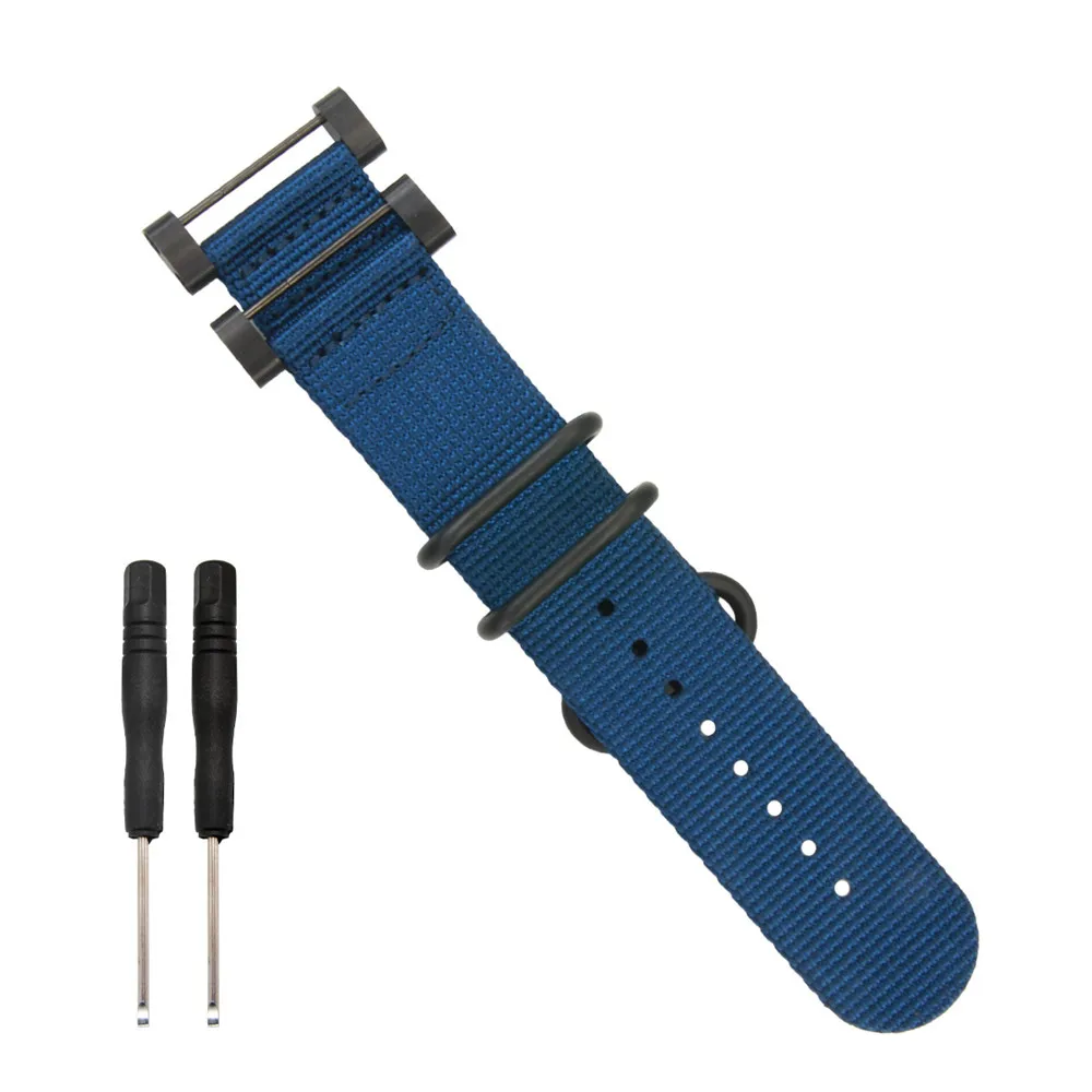 Watchbands New for Suunto Core Nylon Strap Band Kit with Lugs Adapters Tools 24mm smart bracelet for men weman watches Wristband