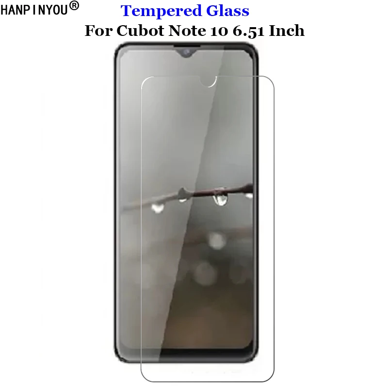 For Cubot Note10 Tempered Glass 9H 2.5D Premium Screen Protector Film For Cubot Note 10 6.51