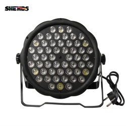 Hot Sales LED Flat Par 12x3W/ 54x3W Lighting LED Par Light Strobe DMX Controller Party Dj Disco Bar Strobe Effect Projector