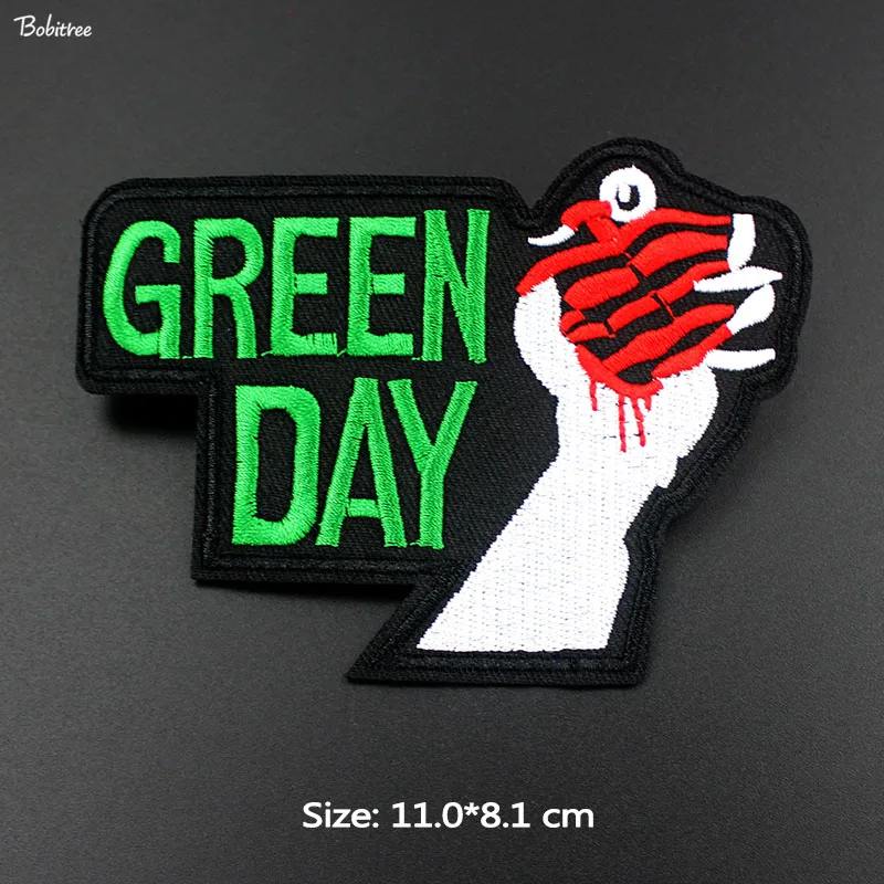 DIY Rock Bands Patches For Clothing Iron On Badge Embroidered Stickers Applique for Jacket Garment Apparel Accessories
