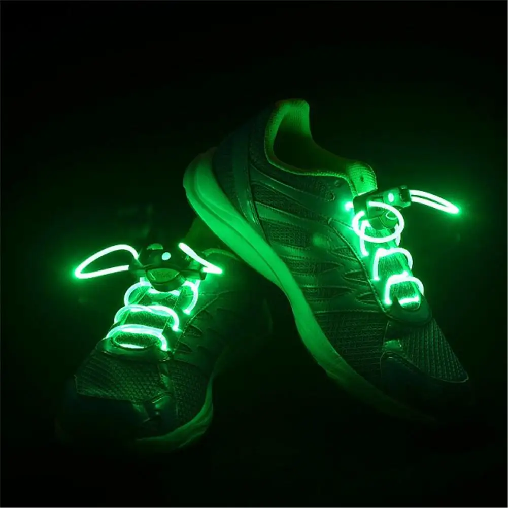 1Pcs Neon LED Light Shoe Laces Shoes Strap Glow Stick Luminous Shoelace Accessories Party Supplies Multi-Color