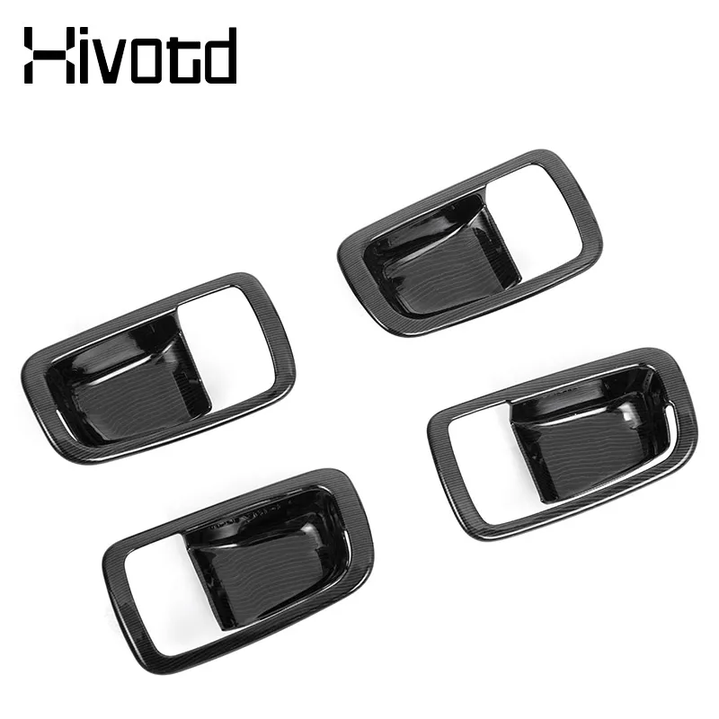 Hivotd Car Inner Door Bowl Cover Interior Moulding Decoration Accessories Styling Parts For Mitsubishi Outlander 3 2016-2023