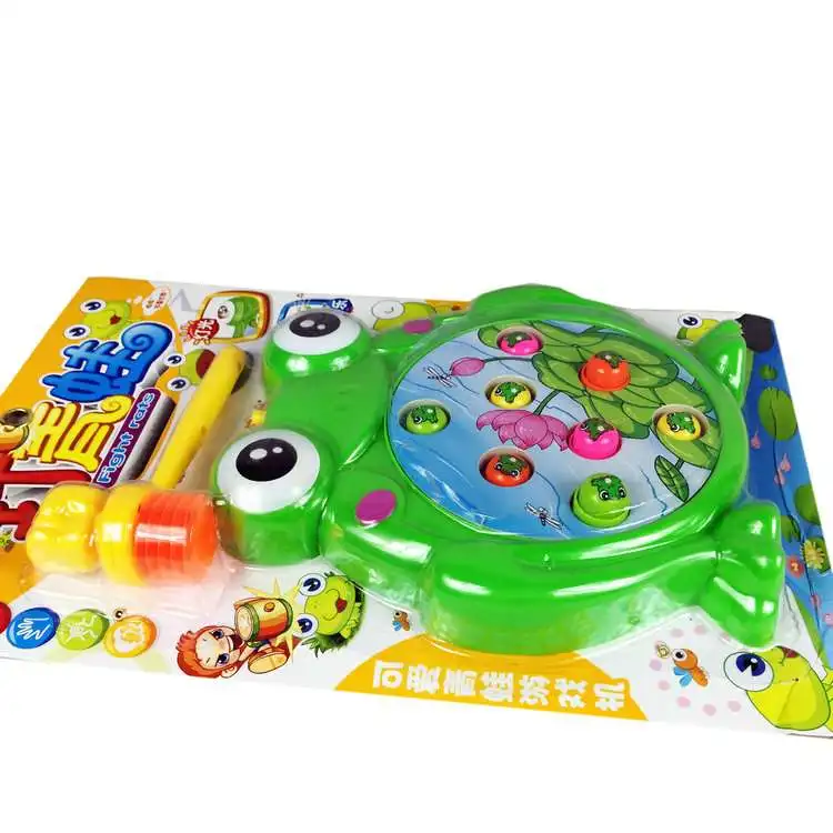 Electric Toy Electric Music Whack-a-mole Electronic Ligence Toys Children's Sounding Unisex Battery Operated Educational 2021