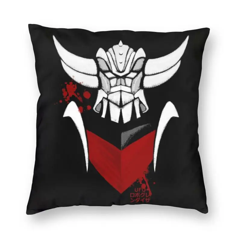 Fashion Ufo Robot Grendizer Anime Pillow Case Decoration 3D Two Side Printed Goldrake Mazinger Z Cushion Cover for Living Room