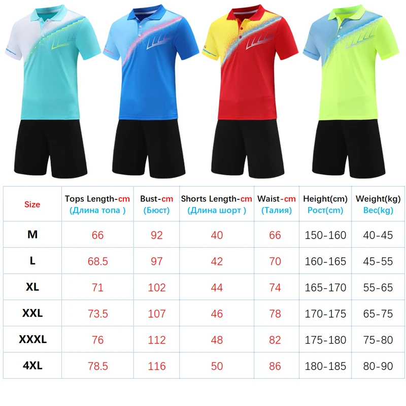 Frauen T-shirts Anzüge Turndown Kragen Tennis Golf Training Sport Jersey Angepasst Team Sport Sets Rennen Top Und Shorts