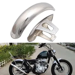 5.1Inch Chrome Stainless Steel Motorcycle Rear Mudguard Fender For Harley Bobber Trailer