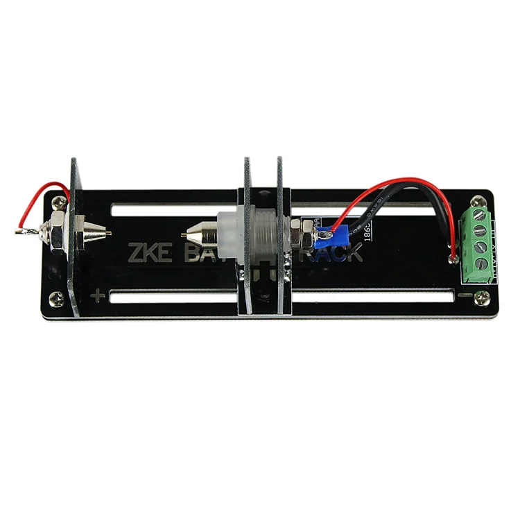 4 Wire Battery Test stand Resistance Capacity Test Testing Stand Cell Holder For 18650 26650 21700 AAA Cell Capacity Test