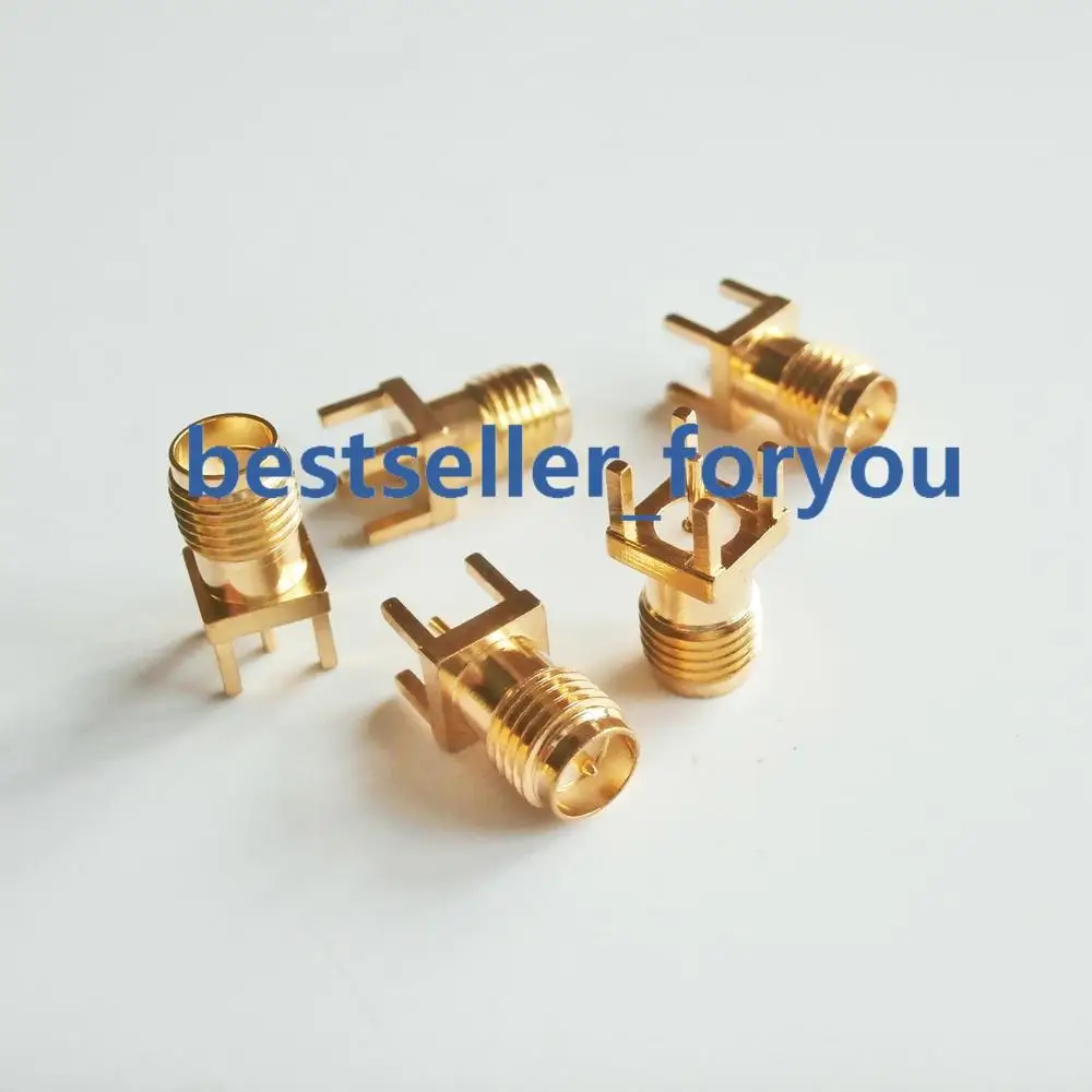 1 шт. PCB крепление RP SMA разъем RPSMA Разъем Прямой разъем РЧ коаксиального адаптера