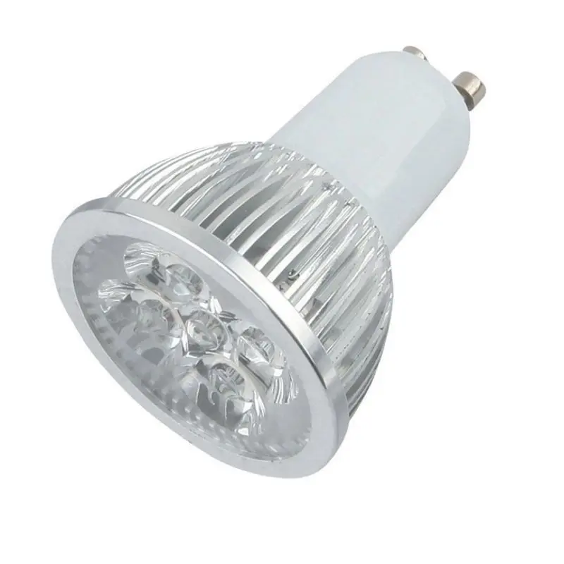 Lâmpada led super brilhante gu10, com ac 110v 220v, 9w 12w 15w, vermelho, azul e verde