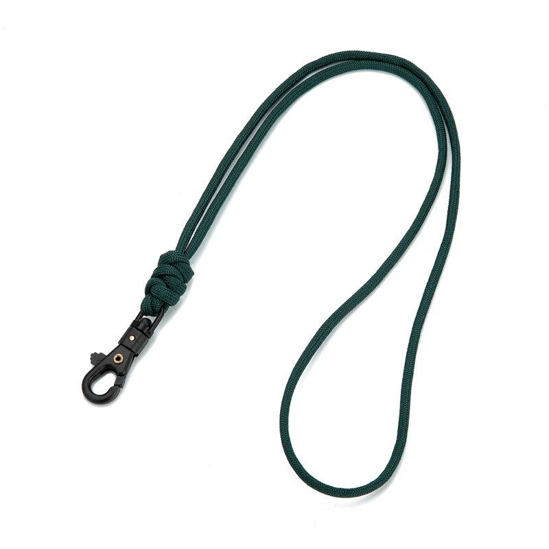 Outdoor Rock Climbing Plastic Clip Hanging Neck Rope Lanyard for iPhone Camera USB Holder ID Pass Card Name Badge Holder