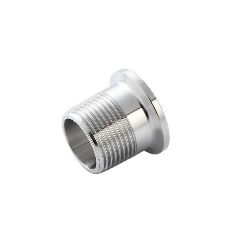 

1/2" DN15-2"DN50 Stainless Steel SS304 Sanitary Male Threaded Ferrule OD 50.5mm fit 1.5" Tri Clamp