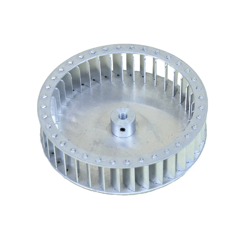 Alta velocità ad alta velocità CFM 118mm diametro 30mm altezza 6/8mm albero ventilatore in alluminio ventilatore piccola lama ruota multivano girante buon equilibrio