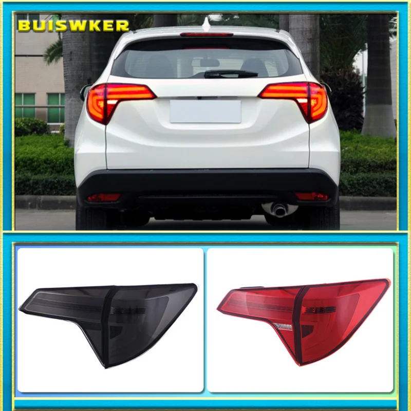 Car Styling for HR-V Tail Lights 2014-2020 Vezel LED Tail Light HRV LED Rear Lamp DRL Signal Brake Reverse auto Accessories