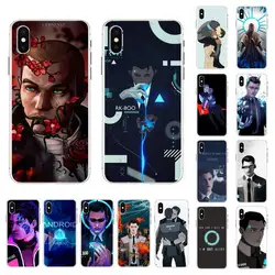 Detroit Become Human Android RK800 Connor Kara  Phone Case for iPhone 13 11 12 pro XS MAX 8 7 6 6S Plus X 5S SE 2020 XR case