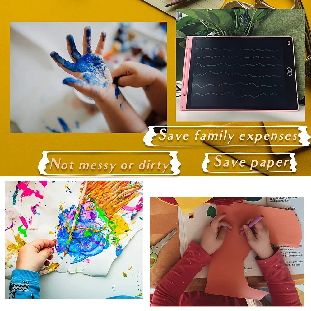8.5Inch LCD Screen Electronic Drawing Board Colorful Writing Tablet Digital Graphic Drawing Tablets Kids Birthday Christmas Gift