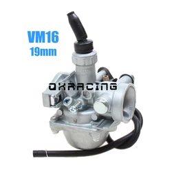 VM16 19mm Carburetor Motorcycle performance up PZ19 Carb for mikuni 50cc 70 90 110cc Dirt Pit bike