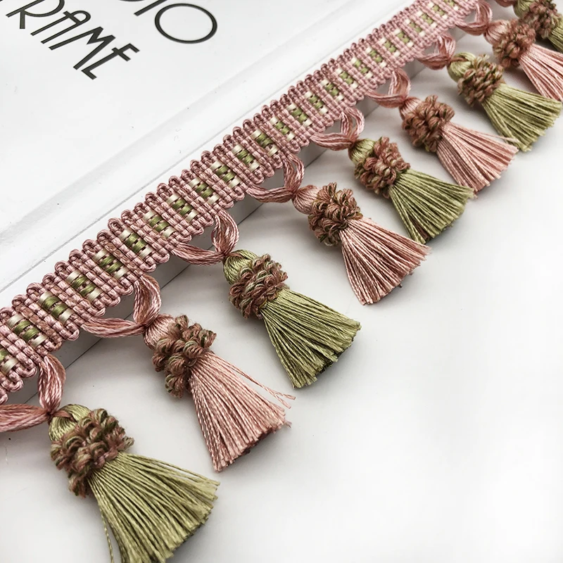 11.5 Meter Per Bag Tassel Curtain Fringe Curtain Trim Decoration Fringed Curtain Lace Trim Sewing Lace Fabric