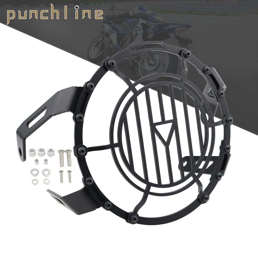 

Fit For Street Twin 900 Street Scrambler 2016-2022 grille headlight protector guard lense cover