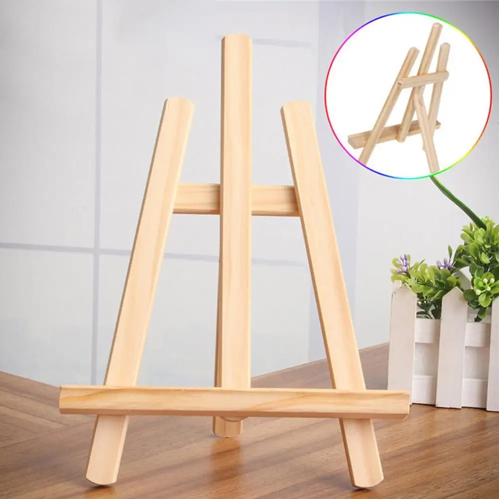 

Wooden Adjustable Painting Drawing Stand Easel Frame Artist Tripod Display Shelf Portable Sketching Rack Painting Tool Organizer