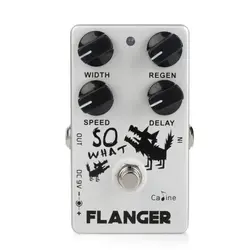 Caline-Classic Flanger Pedal Efeito Guitarra, CP-66, Acessórios Guitarra