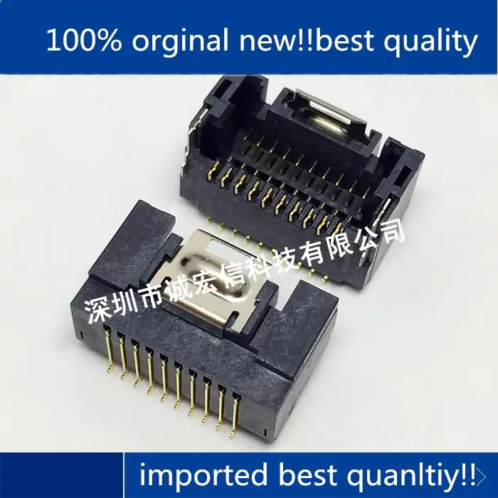 10PCS original brand new DF50-20DP-1H 10P 1.0mm horizontal sticker original needle socket socket