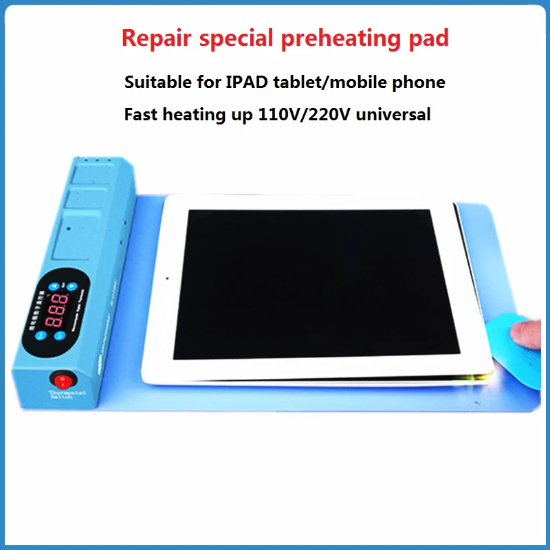 LCD Screen Heating Silicone Pad Preheating Table Repair Of Mobile Phone IPAD Screen Splitter Open Refurbish Tools Heat Plate