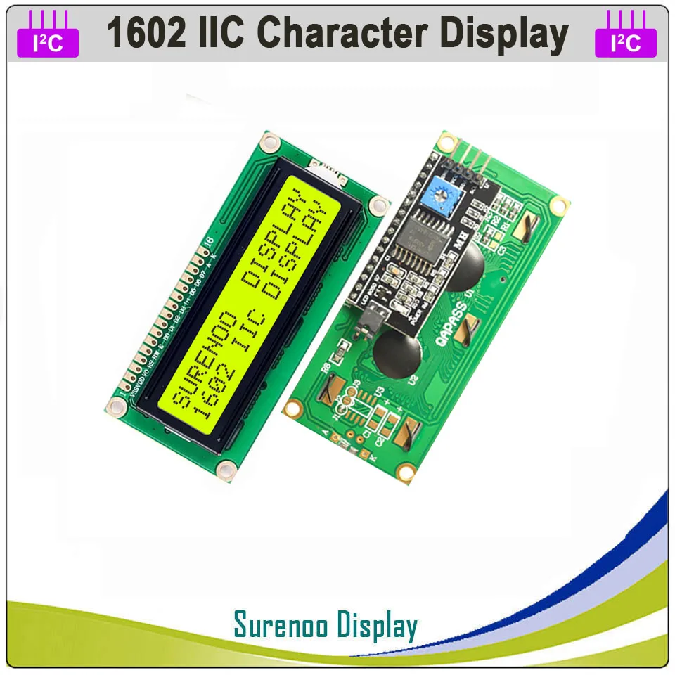 Serial IIC I2C TWI 1602 162 16*2 English / Japanese Character LCD Module Display Panel Screen for Arduino