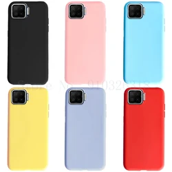 Candy Color Phone Case For Oppo F17 F17 Pro Soft Silicone Cute Back Cover Oppo F17 Pro F 17 CPH2095 Phone Case Coque Bumper