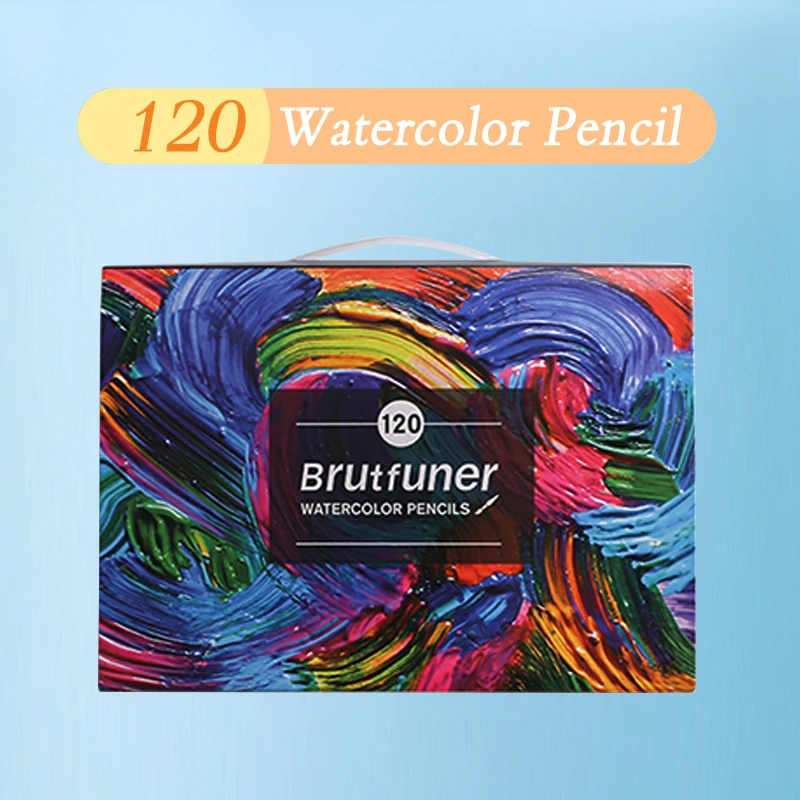 Brutfuner 12/48/120/160/260 Kleuren Oliehout Gekleurd Potlood Aquarel Potlood Tekening Potlood Set Voor Schilderkunst Benodigdheden