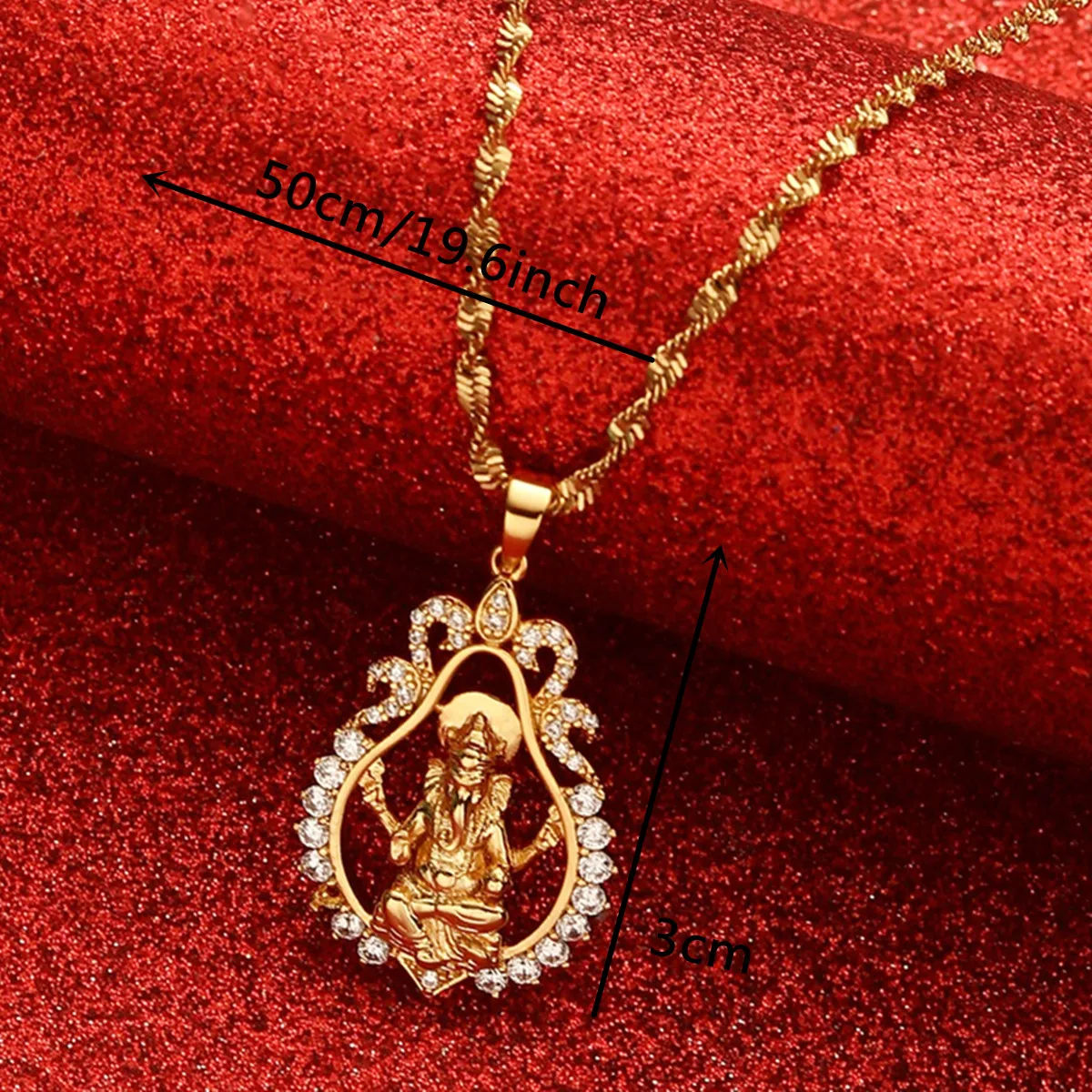 Hinduism Indian Ganesha For Women Girls Elephant God Necklaces