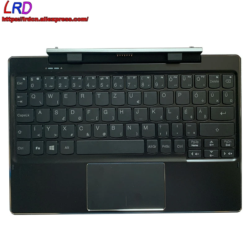 

HU Hungarian External Docking Keyboard New Original With Palmrest for Lenovo Ideapad Miix 310-10ICR Tablet 5D20L64850