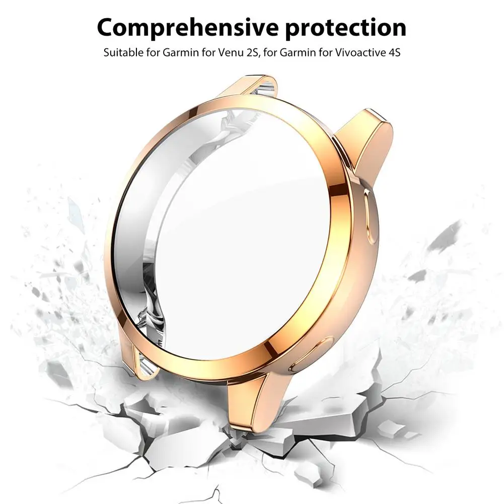 New TPU Plating Full Protectors Case For Huawei Watch GT2 Pro Bracelet Screen Protective Cover For Huawei Watch GT 2 PRO Frame