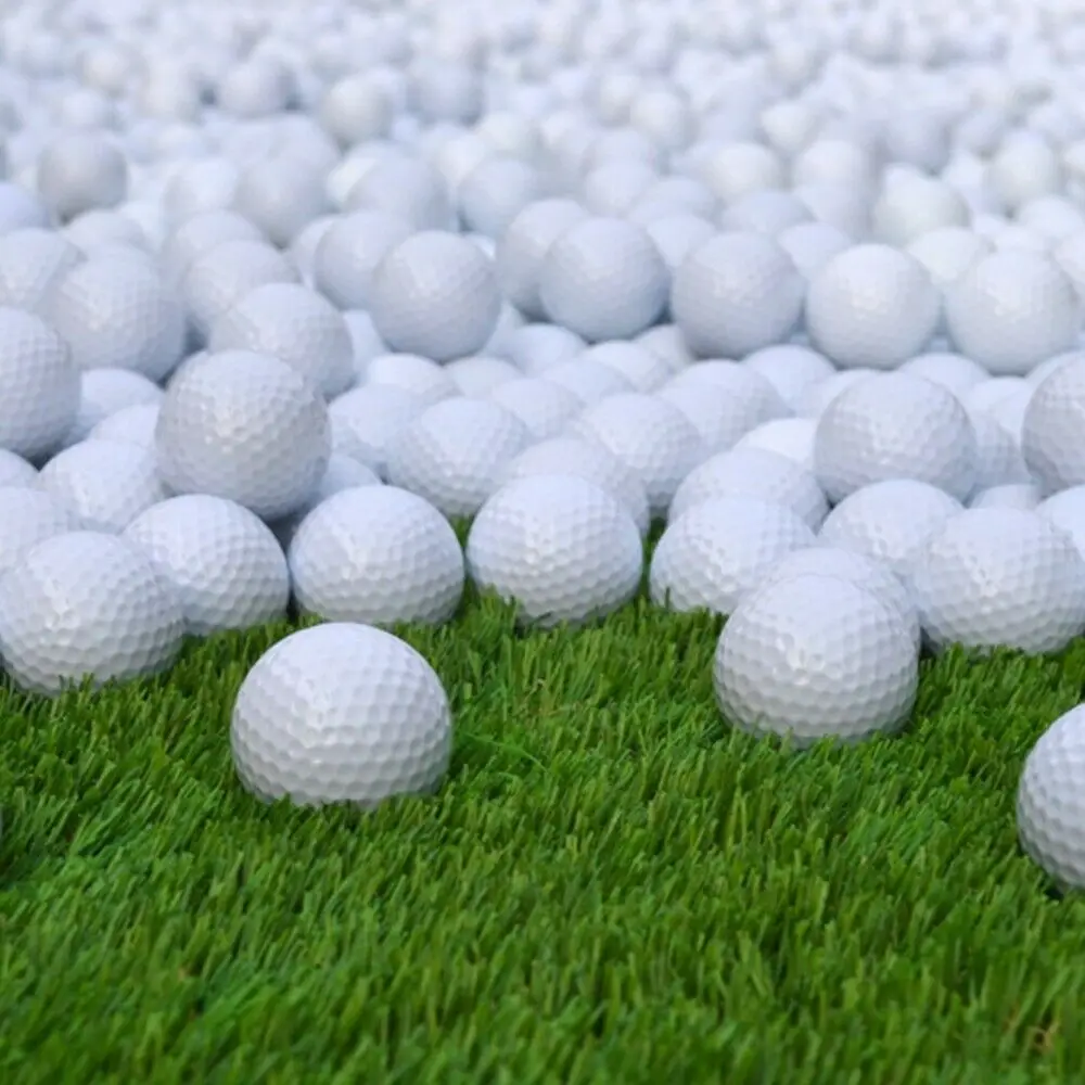 Pelotas de Golf redondas blancas para deportes al aire libre, rango de conducción portátil, pelotas de práctica de tenis, accesorios de Golf de 42,6mm