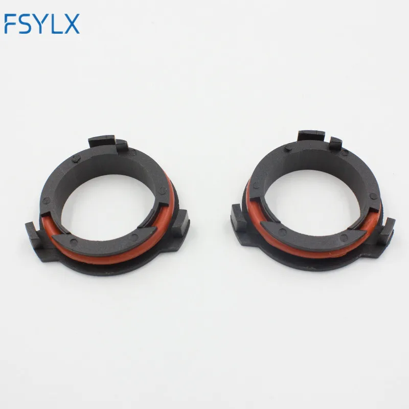 FSYLX 2pcs H7 LED headlight bulb  adaptor base retainer adapter holder for Opel Astra G