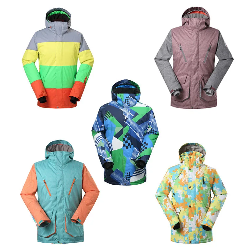 

GS High Quality Adult Men's Snow Wear Snowboarding Suit 10K Waterproof Windproof Breathable outdoor sports Clothing Ski Jacket