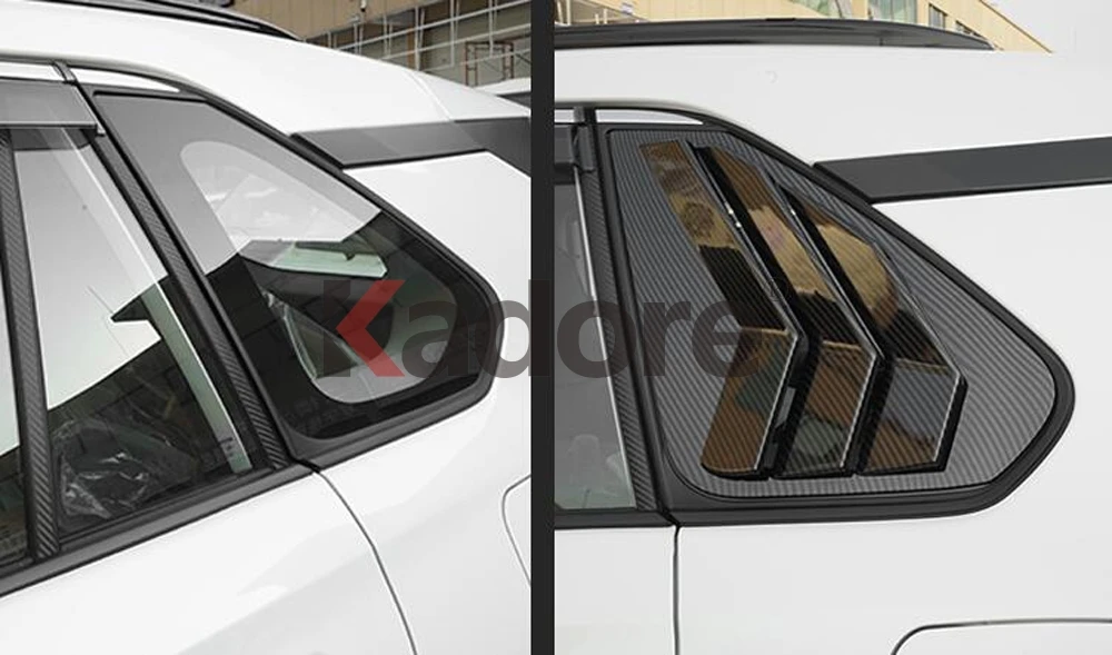 Pare-soleil Magnétique Pour Toyota RAV4 (2019-2025) - 2 Pièces Pour Vitres Arrière - Protection UV Et Intimité - 7