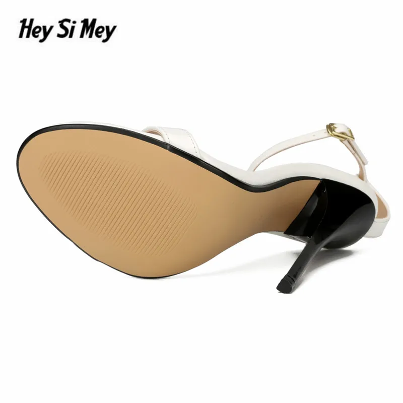 Summer Ankle Strap Women Sandals 14CM High Thin Heels Sexy Stilettos Shoes Ladies Party Cosplay Pumps Plus Size:45 46 47 48 49