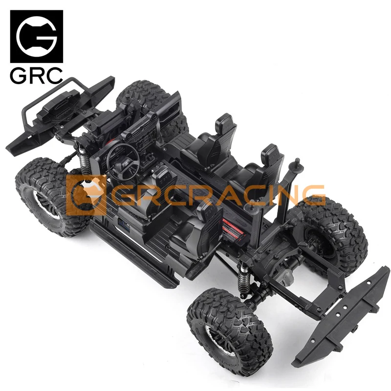 For Traxxas Trx-4 Defender Guard Interior Trx4 Simulation Center Console Seat Steering Wheel Modification Grc G161d