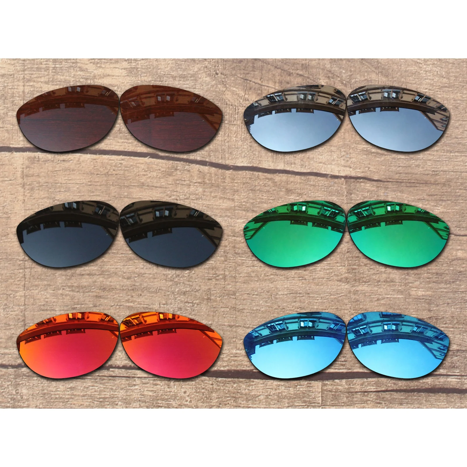 Vonxyz 20+ Color Choices Polarized Replacement Lenses for-Oakley Fate Frame