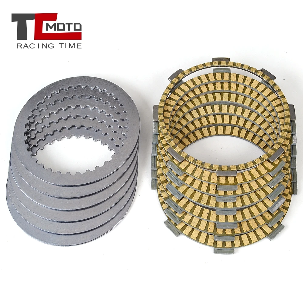 

Clutch Friction Disc Plates for Honda VT250 Magna 250 VTZ250 VTR250 MC15 MC33 VTZ 250 H J K 22201-166-000 22321-KE7-000