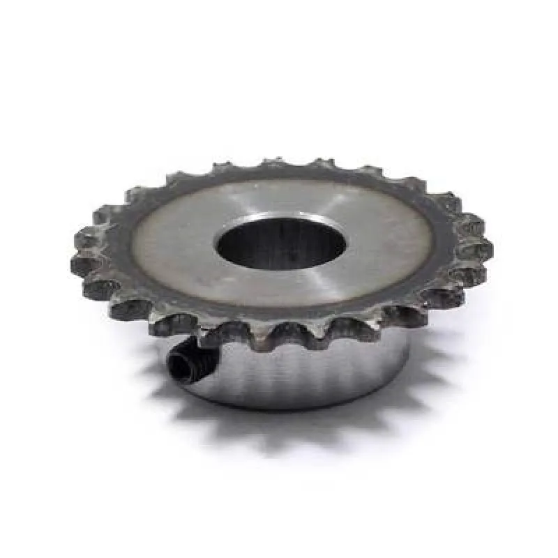 Precision 2-point sprocket 10 to 20 teeth standard hole M5 screw hole fixed 45# steel quenching pitch 6.35