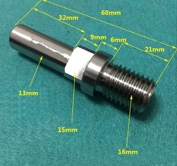 32# Meat Grinder Parts 15X15mm  stainless steel small screw square rod