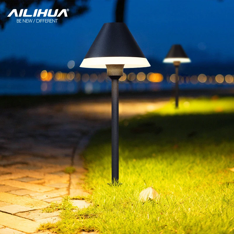 

Modern simple lawn lamp outdoor waterproof courtyard garden floor lamp outdoor lawn street lamp villa lamp